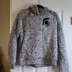 Pink Victoria's Secret MSU Sweatshirt